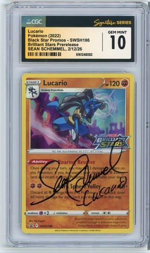 Lucario graded CGC 10 for sale on eBay