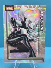 2026 Topps Chrome Marvel Lightning Refractor Iron Cat #127
