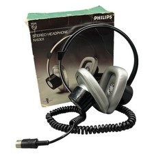 Philips Stereo Headphone N6301 Kopfhörer Silber High Fidelity International 20mW – Bild 4