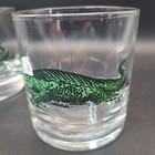 Set Of 2 Glasses - Alligator With Bell Telephone Helmet — photo 4