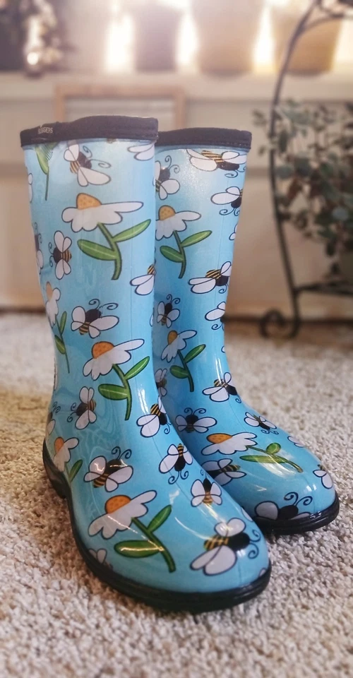 Sloggers Women's Rubber Wellington Boots Size 6 New Without Tags - Image 3 of 4