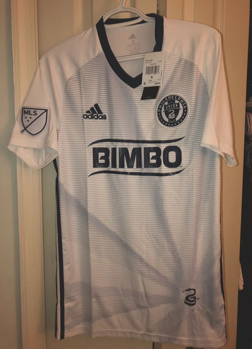 Adidas Philadelphia Union Climalite Soccer Jersey Bimbo MLS Small AUTHENTIC  NWT