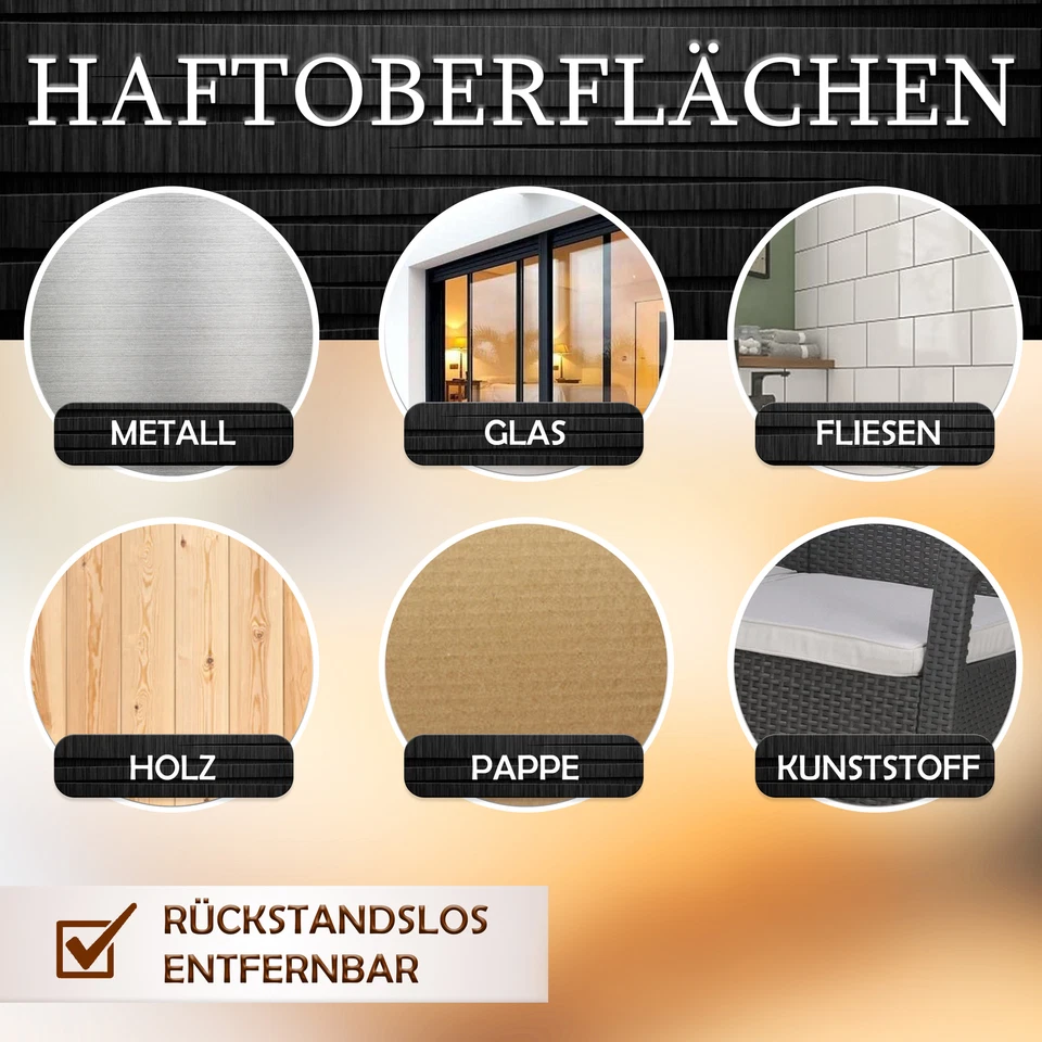 Klettpunkte selbstklebend Set extra stark Klettband Haken&Flausch Klettpad rund - Bild 2 von 4