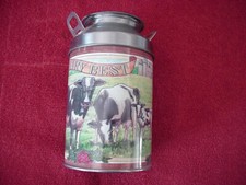 OUR DAIRY BEST MINI MILK CAN HOLSTEIN MILK COW GREAT CONDTION