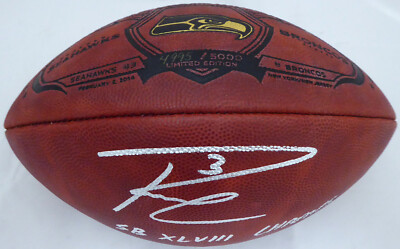 RUSSELL WIlSON　ラッセル ウイルソン　直筆サイン　AUTO　NFL RUSSELL WIlSON ラッセル ウイルソン 直筆サイン AUTO NFL