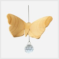 Harmony Schmetterling Holz Fensterschmuck Mobile FensterhäNger Glaskristall
