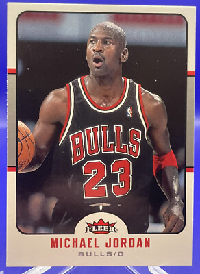 2006-07 Fleer Michael Jordan #27 Retro Chicago Bulls NBA 