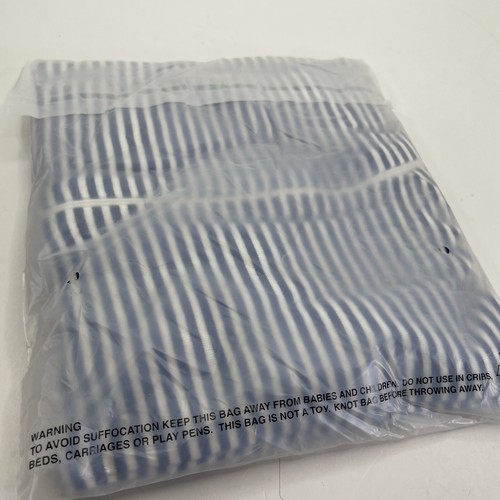 Primary Organic Mini Stripe Zip Footie Pajama Cobalt Ivory 3-6M - Picture 5 of 12