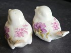 Hand Decorated Fine Bone China Bird Salt & Pepper Set, made in England — photo 3