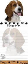 BEAGLE Die Cut List Pad/Note Pad with Magnetic Back