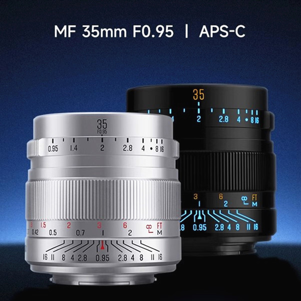 Brightin Star 35mm F0.95 APS-C Large Aperture Lens Canon