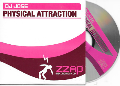 DJ JOSE - Physical attraction CD SINGLE 2TR Dutch Cardsleeve 2007 House 