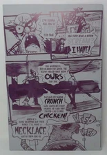 Blood Run #1 - Page 39 - Yellow - Comic Printer Plate - PRESSWORKS - Stephen Car