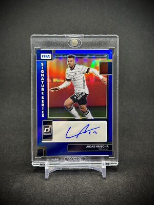Lukas Nmecha 2022-23 Panini Donruss FIFA Signature Series Auto /99 SP Germany