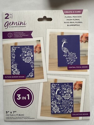 Stanzschablone Create A Card Crafters Companion Gemini Pfau