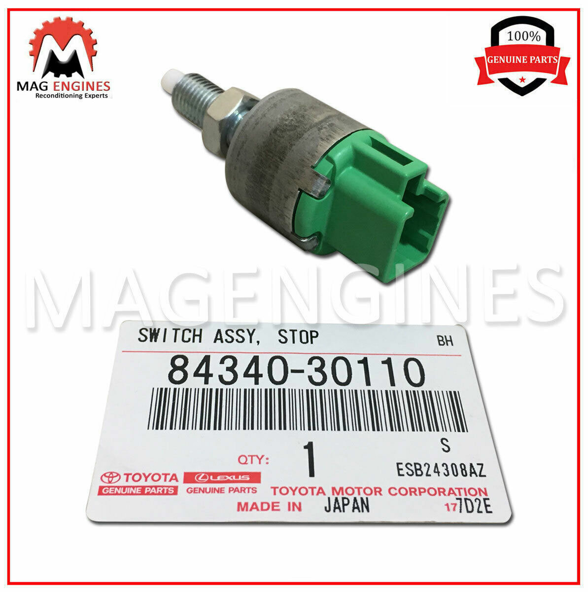 84340-30110 GENUINE OEM STOP LAMP SWITCH ASSY 8434030110 | eBay 84340-30110 GENUINE OEM STOP LAMP SWITCH ASSY 8434030110 | eBay
