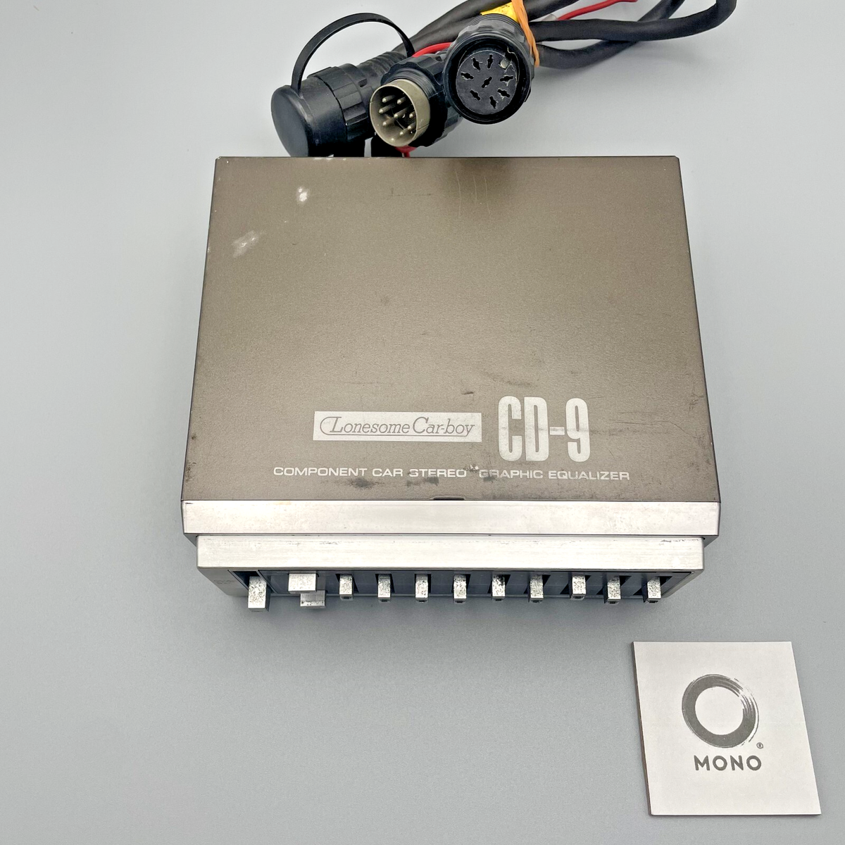 Pioneer Lonesome Car-Boy CD-9 Vintage 9-Band Graphic Equalizer | eBay