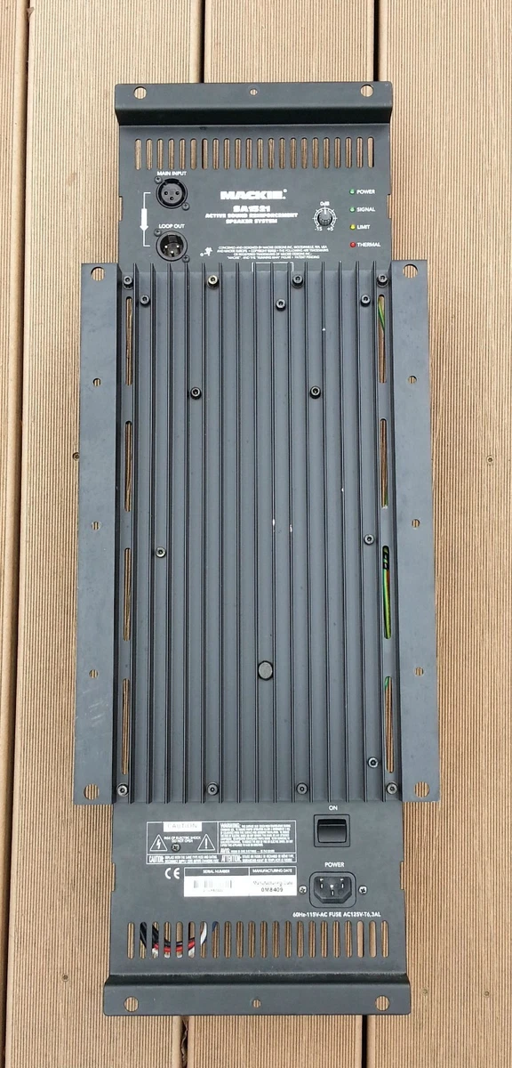 Mackie SA1521 or SA1521z or SR1521z Amp Amplifier Plate Module Repair Service