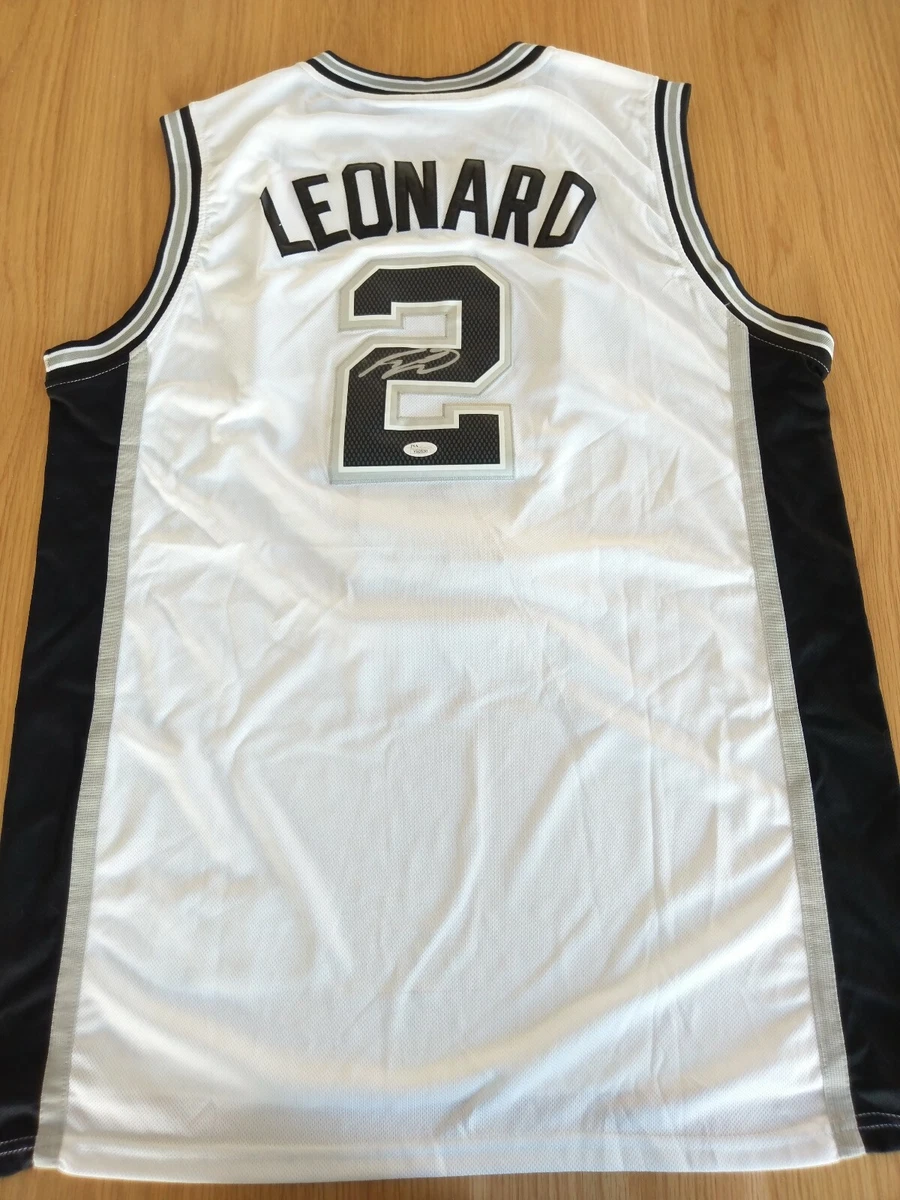 Kawhi Leonard Signed Raptors Jersey (JSA COA)