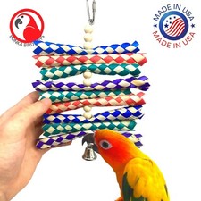 946 SHREDBURST BIRD TOY Parrot Cage Craft Toys Cages Cockatiel Parrotlet Conure
