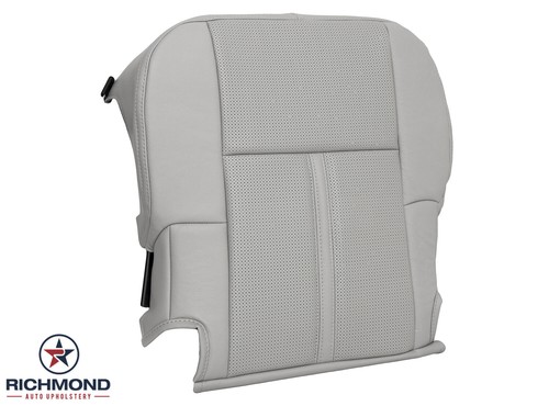 2010-2019 Lincoln MKT -Driver Side Bottom Leather Seat Cover Light Gray PERF - 第 2/12 張圖片