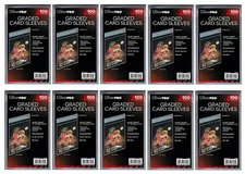 1000 Ultra Pro Graded Resealable Card Sleeves Sports Gaming FREE SHIPPING 🌟