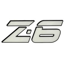 Nitro Boat Raised Decal 145853 | Z6 White Black 16 3/8 x 6 Inch