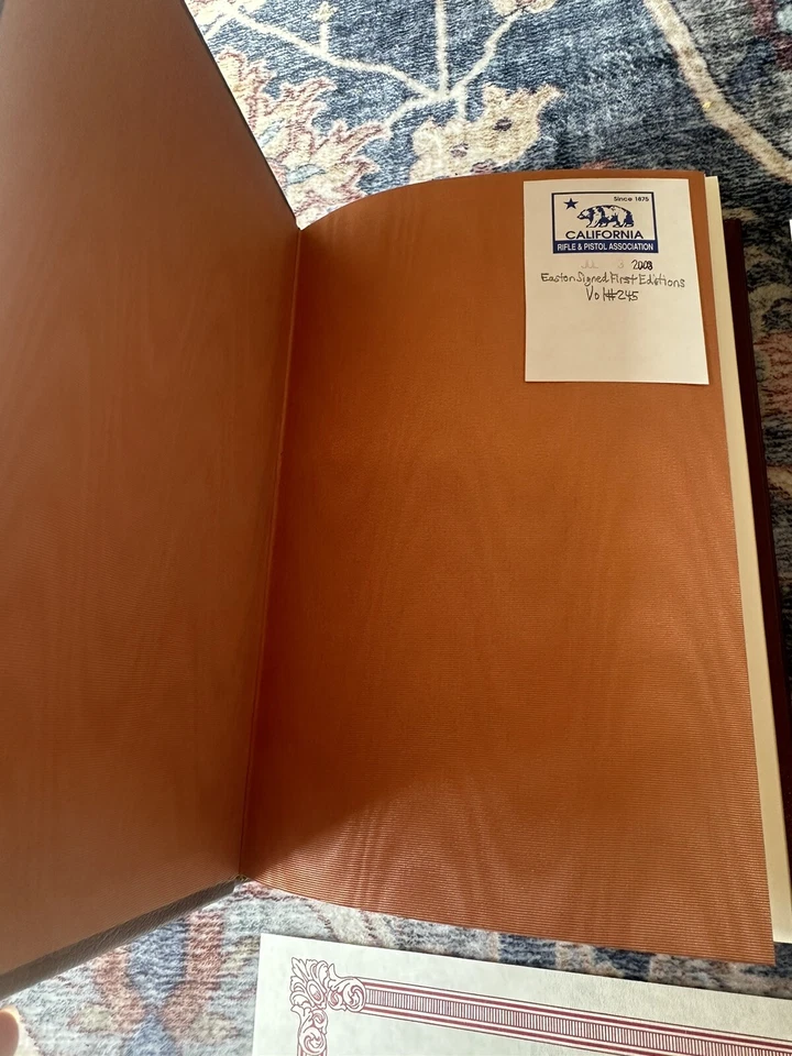 The Easton Press Signed First Edition Come To Think Of It Daniel Schorr Leather - Imagem 4 de 4