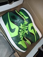 2013 Nike Air Jordan 1 Phat Gorge Green Hulk OG Retro 554724-330 Sz 9.5 Jordan 1 Hulk - 554724-330 for Sale | Authenticity  main image 4