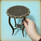 1/6 Scale Dollhouse Miniatures Furniture Table Unfinished fit for 11.5" Doll