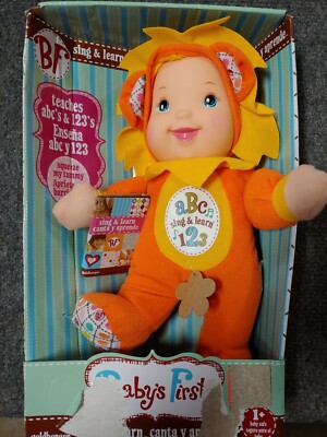 GOLDBERGER  ''Baby's First'' Sing and Learn ABC 123  New
