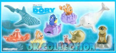 IN SEARCH OF DORY (enter and choose character) _ Kinder Surprise 2016/2017