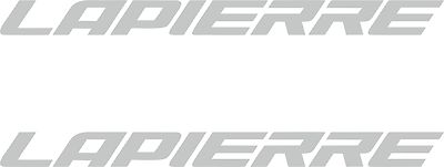 2 x LAPIERRE -Aufkleber- viele Farben- Größe 300 mm x 24 mm