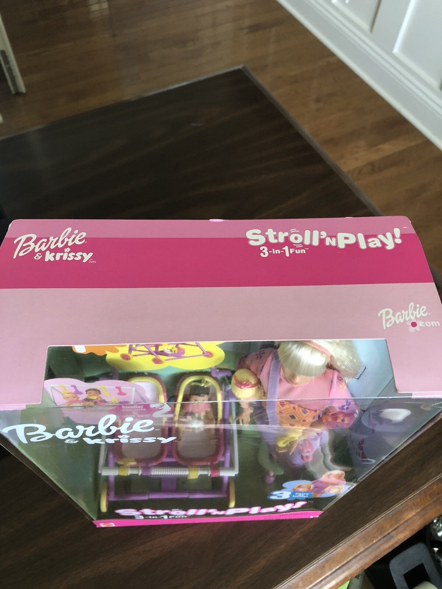 Vintage Barbie & Krissy Stroll 'N Play NEW in box | eBay