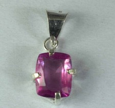 Natural 6.85 Ct Cushion Pink Kunzite Gemstone Certified Pendant Wedding sale