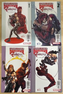 ULTIMATE DAREDEVIL AND ELEKTRA #1-4 Marvel Comics (2003)