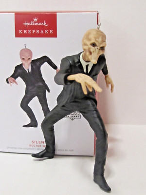Hallmark Ornament 2023 Silent Doctor Who BBC sci-fi series 60 Years NEW B32