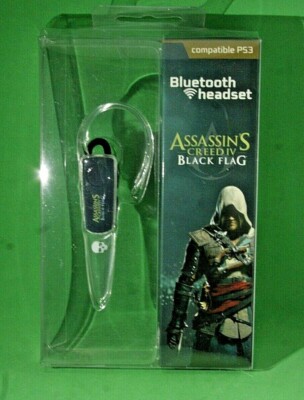 ASSASIN'S CREED IV BLACK FLAG TWO DOTS BLUETOOTH HEADSET FÜR PS3 - NEU