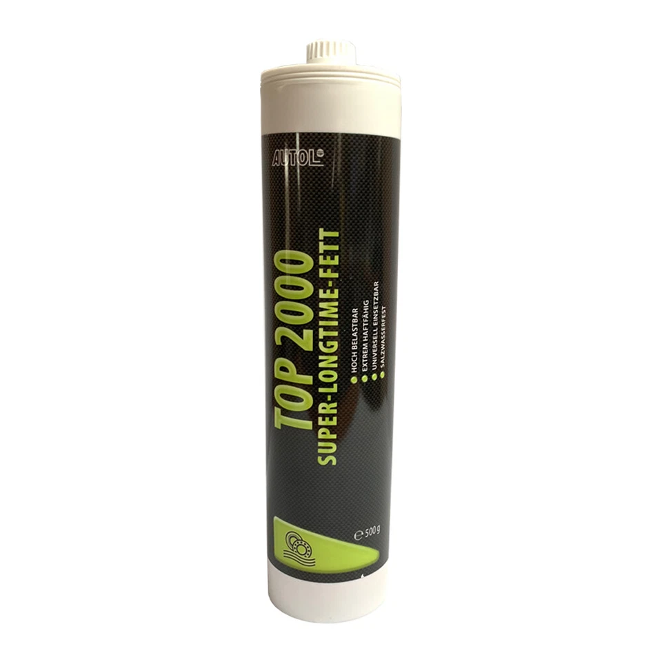 Autol Top 2000 Super Longtime Fett 500g Kartusche NLGI 2 / DIN 51825 Typ-3 / LKW