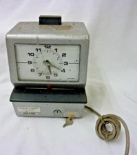AMANO ELECTRIC TIME CLOCK WORK RECORDER MODEL 3600