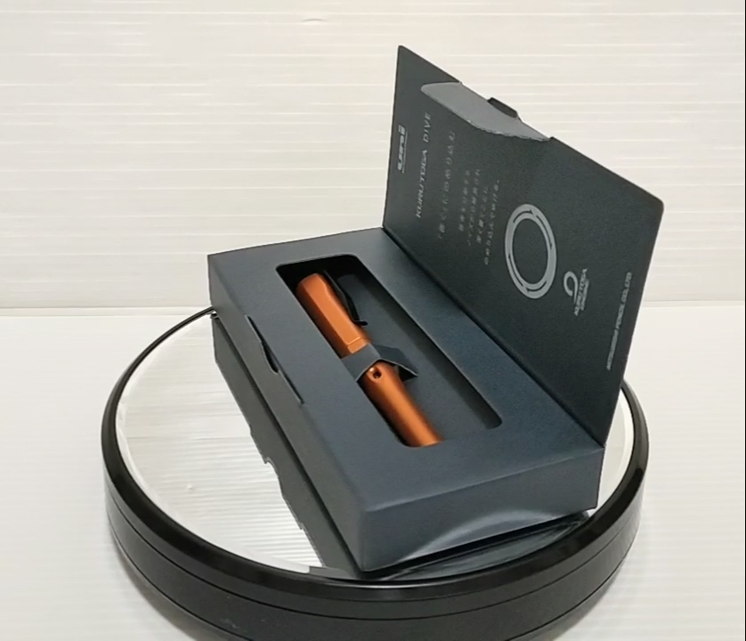 Uni Kuru Toga Dive 0.5mm Mechanical Pencil M5-5000 Twilight Orange