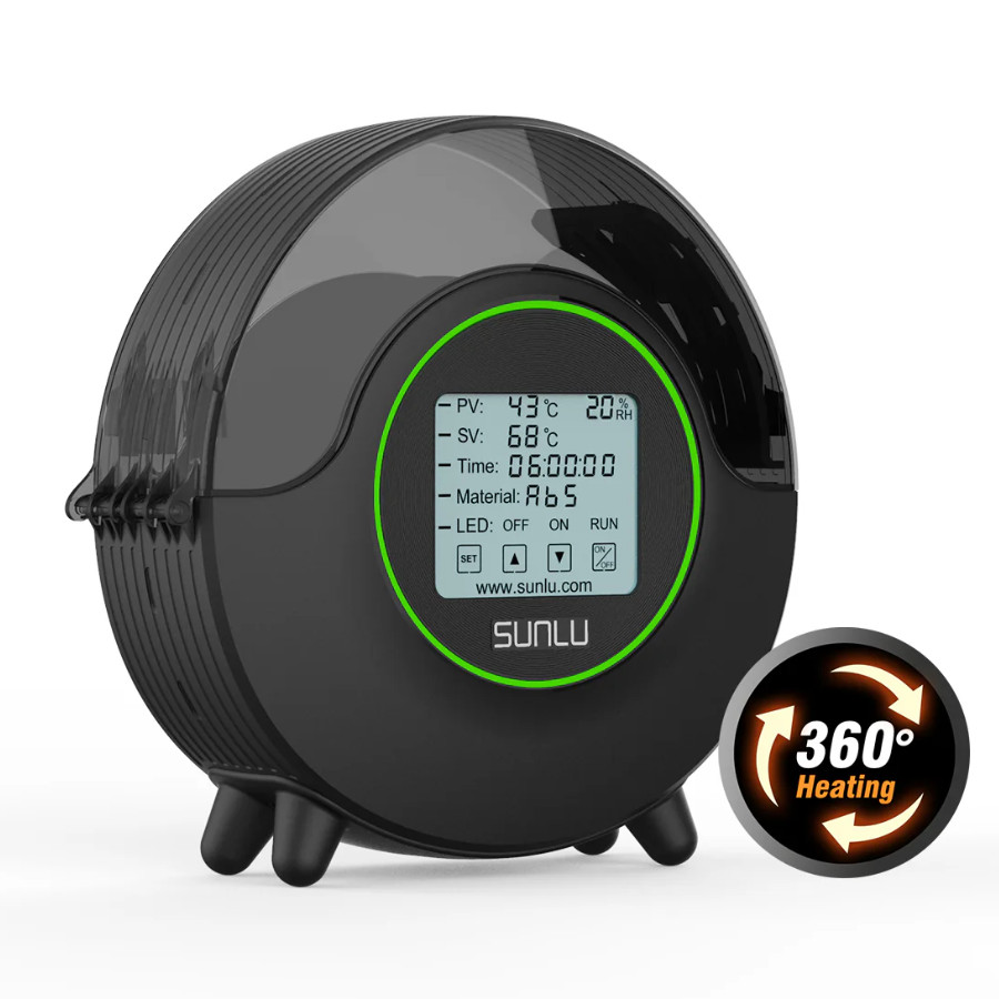 SUNLU S2 FilaDryer Filament-Trockner 360° Surround Heizung Filament Dryer Box