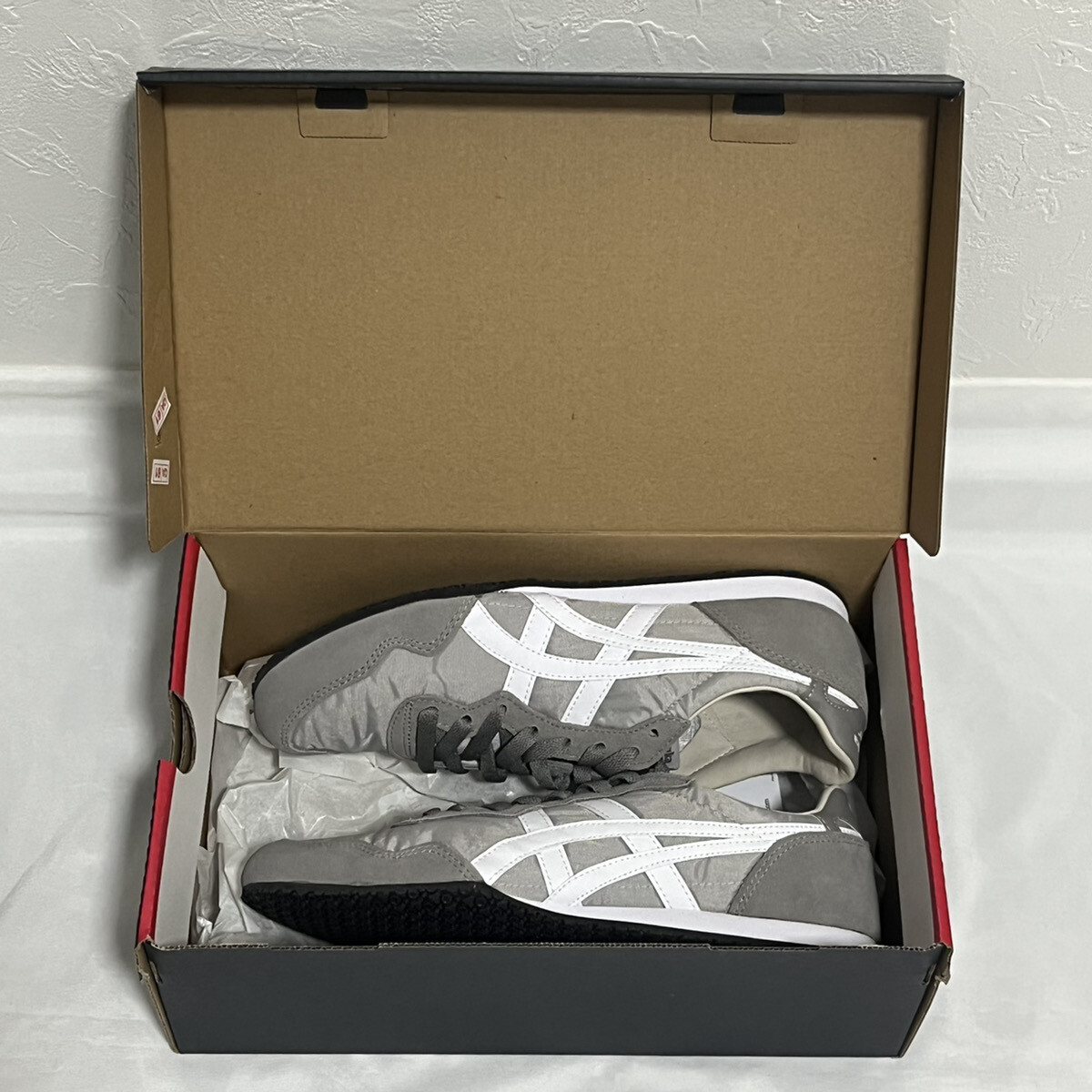 靴 OnitsukaTiger SERRANO 1183B400 755 23cm Onitsuka Tiger SERRANO 1183B400 022 OYSTER GREY WHITE Unisex