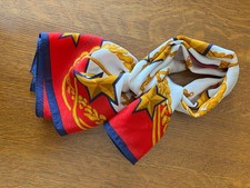 Vintage Anne Klein Scarf for Vera Co 30" Square 100 Silk