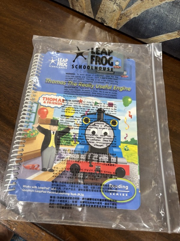 Leapfrog Schoolhouse, Thomas The Really Useful Engine Book And Cartridge New