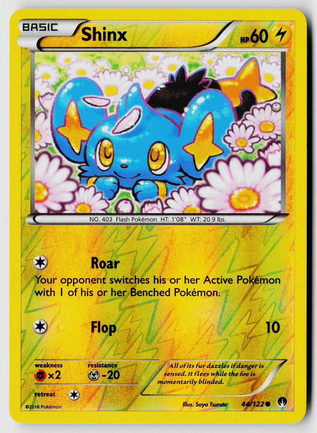 Pokemon XY - BREAKpoint #44/122 Shinx Reverse Holo