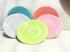 Homer Laughlin - FIESTAWARE - FIESTA- 5 Salad Plates 7 3/8” - Assorted Colors!