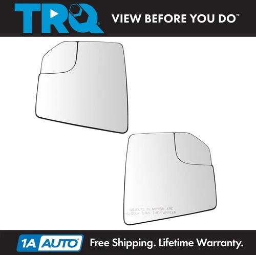 TRQ Mirror Glass Set Fits 2015-2020 Ford F-150