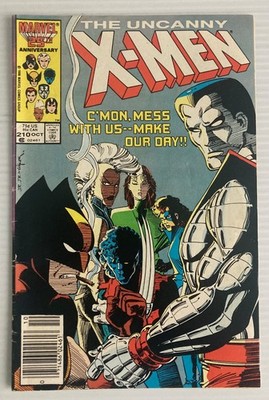 THE UNCANNY X-MEN #210 (1986) MARVEL COMICS