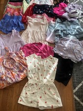 Girls Mixed Lot of Spring/Summer Clothing Sz 7/8 Over 30 pieces Good Brands